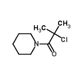 CAS#: 87968-02-3, 2-Chloro-2-methyl-1-(1-piperidinyl)-1-propanone