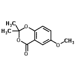 CAS#: 87980-02-7, 6-Methoxy-2,2-dimethyl-4H-1,3-benzodioxin-4-one