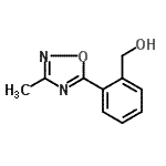 CAS#: 879896-55-6, [2-(3-Methyl-1,2,4-oxadiazol-5-yl)phenyl]methanol