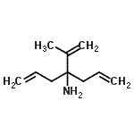 CAS#: 880261-91-6, 4-Isopropenyl-1,6-heptadien-4-amine