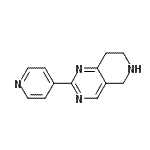 CAS#: 880361-85-3, 2-(4-Pyridinyl)-5,6,7,8-tetrahydropyrido[4,3-d]pyrimidine