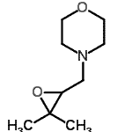 CAS#: 88091-98-9, 4-[(3,3-Dimethyl-2-oxiranyl)methyl]morpholine