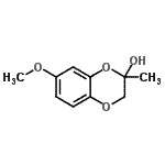 CAS#: 881027-29-8, 7-Methoxy-2-methyl-2,3-dihydro-1,4-benzodioxin-2-ol