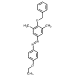 CAS#: 88108-42-3, (E)-1-[4-(Benzyloxy)-3,5-dimethylphenyl]-2-(4-ethoxyphenyl)diazene