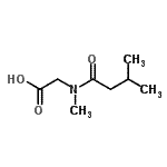 CAS 登录号：88127-29-1， N-甲基-N-(3-甲基丁酰基)甘氨酸