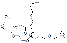 CAS#: 88127-84-8, 9-[2-(2-Methoxyethoxy)Ethoxy]-9-[3-(2-Oxiranylmethoxy)Propyl]-2,5,8,10,13,16-Hexaoxa-9-Silaheptadecane