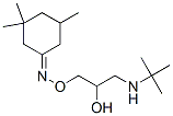 CAS#: 88135-00-6, 3,3,5-Trimethyl-Cyclohexanone O-[3-[(1,1-Dimethylethyl)Amino]-2-Hydroxypropyl]Oxime