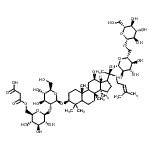 CAS#: 88140-34-5, (3beta,5xi,9xi,12beta,17xi)-20-{[6-O-(beta-D-Glucopyranosyl)-beta-D-glucopyranosyl]oxy}-12-hydroxydammar-24-en-3-yl 2-O-[6-O-(carboxyacetyl)-beta-D-glucopyranosyl]-beta-D-glucopyranoside