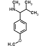 CAS 登录号：881486-12-0， 1-(4-甲氧基苯基)-N,2-二甲基-1-丙胺