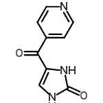 CAS 登录号：88166-66-9， 4-异烟酰-1,3-二氢-2H-咪唑-2-酮