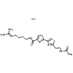 CAS#: 88169-58-8, 2'-(2-Acetamidoethyl)-N-{4-[(diaminomethylene)amino]butyl}-2,4'-bi-1,3-thiazole-4-carboxamide hydrochloride (1:1)