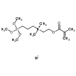 CAS#: 88172-66-1, N-[2-(Methacryloyloxy)ethyl]-N,N-dimethyl-3-(trimethoxysilyl)-1-propanaminium bromide