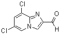 CAS 登录号：881841-40-3， 6,8-二氯咪唑并[1,2-a]吡啶-2-甲醛