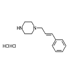 CAS#: 88185-31-3, 1-[(2E)-3-Phenyl-2-propen-1-yl]piperazine dihydrochloride