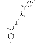 CAS#: 88241-95-6, Bis[2-(4-bromophenyl)-2-oxoethyl] 2,2'-oxydiacetate