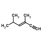 CAS#: 88245-74-3, (3E)-3,5-Dimethyl-3-hexen-1-yne