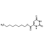 CAS#: 88280-81-3, Octyl 2,6-dioxo-1,2,3,6-tetrahydro-4-pyrimidinecarboxylate