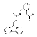 CAS#: 882847-15-6, [2-({[(9H-Fluoren-9-ylmethoxy)carbonyl]amino}methyl)phenyl]acetic acid