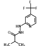 CAS 登录号：883010-71-7， 2-甲基-N'-[4-(三氟甲基)-2-吡啶基]丙酰肼