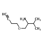 CAS#: 883516-15-2, 1-(3-Butyn-1-yloxy)-3-methyl-2-butanamine