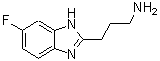 CAS 登录号：883541-03-5， 3-(6-氟-1H-苯并咪唑-2-基)-1-丙胺
