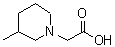 CAS#: 883542-90-3, (3-Methyl-1-piperidinyl)acetic acid