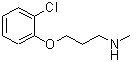 CAS#: 883547-84-0, 3-(2-Chlorophenoxy)-N-methyl-1-propanamine