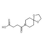 CAS#: 883550-05-8, 4-(1,4-Dioxa-8-azaspiro[4.5]dec-8-yl)-4-oxobutanoic acid