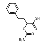 CAS#: 883723-47-5, 2-Acetoxy-4-phenylbutanoic acid