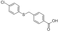 CAS#: 88382-51-8, 4-(4-Chloro-Phenylsulfanylmethyl)-Benzoic Acid