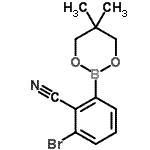 CAS#: 883899-07-8, 2-Bromo-6-(5,5-dimethyl-1,3,2-dioxaborinan-2-yl)benzonitrile