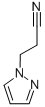 CAS 登录号：88393-88-8， 3-(1H-吡唑-1-基)丙腈