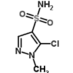 CAS#: 88398-50-9, 5-Chloro-1-methyl-1H-pyrazole-4-sulfonamide