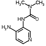 CAS#: 88404-01-7, 3-(4-Amino-3-pyridinyl)-1,1-dimethylurea