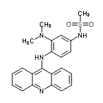 CAS#: 88412-94-6, N-[4-(9-Acridinylamino)-3-(dimethylamino)phenyl]methanesulfonamide