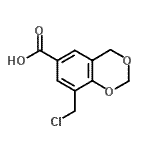 CAS#: 884325-48-8, 8-(Chloromethyl)-4H-1,3-benzodioxine-6-carboxylic acid