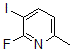 CAS#: 884494-48-8, 2-Fluoro-3-Iodo-6-Methyl-Pyridine