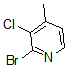CAS 登录号：884495-42-5， 2-溴-3-氯-4-甲基-吡啶