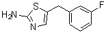 CAS#: 884497-40-9, 5-(3-Fluorobenzyl)-1,3-thiazol-2-amine