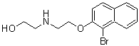 CAS#: 884497-66-9, 2-({2-[(1-Bromo-2-naphthyl)oxy]ethyl}amino)ethanol