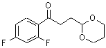 CAS#: 884504-25-0, 1-(2,4-Difluorophenyl)-3-(1,3-dioxan-2-yl)-1-propanone