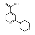 CAS#: 884507-29-3, 2-(4-Thiomorpholinyl)isonicotinic acid