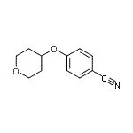 CAS#: 884507-34-0, 4-(Tetrahydro-2H-pyran-4-yloxy)benzonitrile