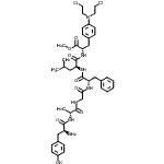 CAS#: 88457-22-1, Methyl L-tyrosyl-D-alanylglycyl-L-phenylalanyl-L-leucyl-4-[bis(2-chloroethyl)amino]-L-phenylalaninate