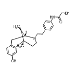 CAS#: 88467-32-7, 2-Bromo-N-(4-{2-[(1R,9R,13R)-4-hydroxy-1,13-dimethyl-10-azatricyclo[7.3.1.0<sup>2,7</sup>]trideca-2,4,6-trien-10-yl]ethyl}phenyl)acetamide