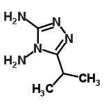 CAS#: 88512-67-8, 5-Isopropyl-4H-1,2,4-triazole-3,4-diamine