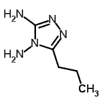 CAS#: 88512-68-9, 5-Propyl-4H-1,2,4-triazole-3,4-diamine