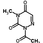 CAS#: 88512-99-6, 2-Acetyl-4-methyl-1,2,4-triazine-3,5(2H,4H)-dione