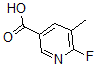 CAS#: 885267-35-6, 6-Fluoro-5-Methyl-3-Pyridinecarboxylic Acid