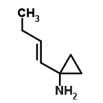 CAS#: 885268-19-9, 1-[(1E)-1-Buten-1-yl]cyclopropanamine